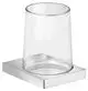 Keuco-KE-Glashalter-Edition-11-11150-komplett-m-Echtkristall-Glas-Nickel-gebuerstet-11150059000 gallery number 1